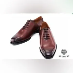 Bolvaint Tarragona Whole Cut Leather Dress Shoes; Size 10; Black Bolvaint Tarragona Whole Cut Leather Dress Shoes – Bolvaint  main image 4